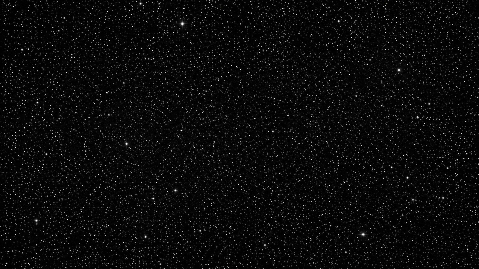 Long-exposure star field over orbit